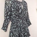 Second-Hand - Husk Silk Crinkle Blur Mini Dress Size 8 - SwapUp