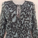 Second-Hand - Husk Silk Crinkle Blur Mini Dress Size 8 - SwapUp