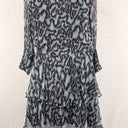 Second-Hand - Husk Silk Crinkle Blur Mini Dress Size 8 - SwapUp