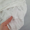 Second-Hand - Sau Lee Ruched Mini Linen Shirt Dress Size 8 - SwapUp