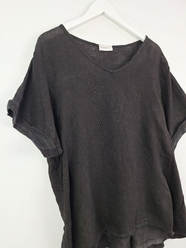 Second-Hand - Frederic Black Light Weight Top Size One Size - SwapUp
