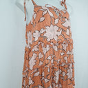 Second-Hand - Holiday Strappy Tiered Floral MIdi Dress Size L - SwapUp
