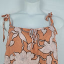 Second-Hand - Holiday Strappy Tiered Floral MIdi Dress Size L - SwapUp