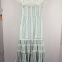 Second-Hand - Tigerlily Beachy Shirred Summer Midi Dress Size 14 - SwapUp