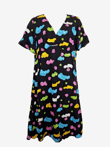 Gorman Radiant Skyscrape Sequined Abstract Dress Size 18