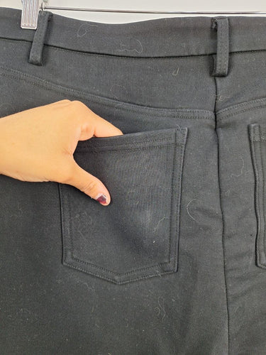 Second-Hand - Motto Fleeced Relaxed Office Pants Size 18 - SwapUp