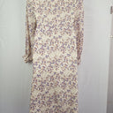 Second-Hand - Savel Graceful Purple Floral Day Dress Size 12 - SwapUp