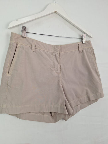 Second-Hand - Cool Grey Shorts With Contrast Stitching Size - SwapUp