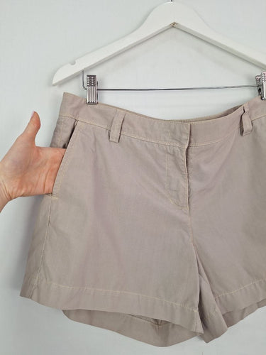 Second-Hand - Cool Grey Shorts With Contrast Stitching Size - SwapUp