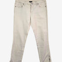Second-Hand - Witchery Grey Wash Zip Buttom Jeans Size 10 - SwapUp