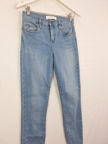 Second-Hand - Nobody Denim Classic Light Blue Mid Rise Jeans Size M/L - SwapUp