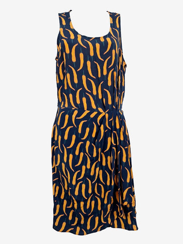 Gorman Pure Silk Habanero Chilli Dress Size 8