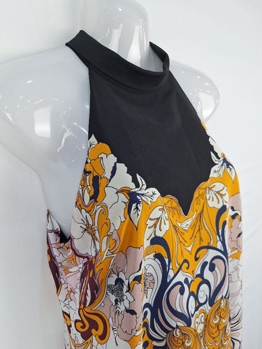 Second-Hand - Stella Groovy Halter Neck Mini Dress Size 8 - SwapUp