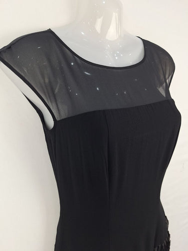 Second-Hand - Andrew Marc Drop Waist Pleat Mini Dress Size 4 - SwapUp