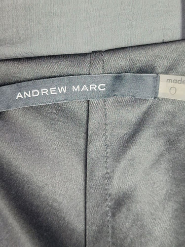 Second-Hand - Andrew Marc Drop Waist Pleat Mini Dress Size 4 - SwapUp