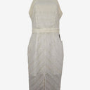 Second-Hand - Cooper St White Lace Racer Midi Dress Size 8 - SwapUp