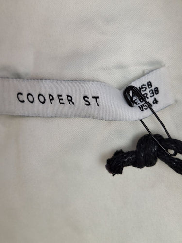 Second-Hand - Cooper St White Lace Racer Midi Dress Size 8 - SwapUp