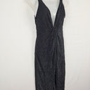 Second-Hand - Collection V Neck Shimmer Midi Dress Size 10 - SwapUp