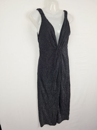 Second-Hand - Collection V Neck Shimmer Midi Dress Size 10 - SwapUp