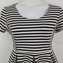 Second-Hand - Karen Walker Twee Stripe Mini Dress Size 14 - SwapUp