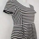Second-Hand - Karen Walker Twee Stripe Mini Dress Size 14 - SwapUp