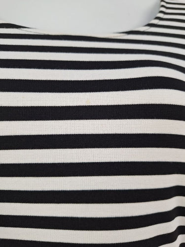 Second-Hand - Karen Walker Twee Stripe Mini Dress Size 14 - SwapUp