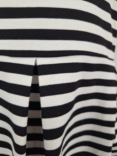 Second-Hand - Karen Walker Twee Stripe Mini Dress Size 14 - SwapUp