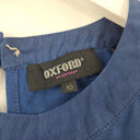 Second-Hand - Oxford Misty Sapphire Short Sleeve Top Size 10 - SwapUp