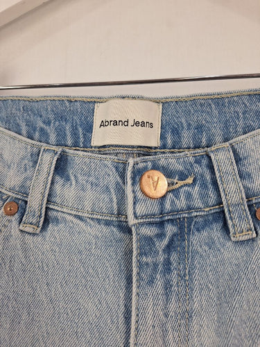 Second-Hand - Abrand 90's Low Straight Jeans Size 8 - SwapUp