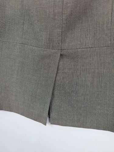 Second-Hand - Cue Nutmeg Fine Weave Midi Skirt Size 8 - SwapUp