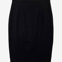 Second-Hand - Cue Black Side Panel Midi Skirt Size 8 - SwapUp