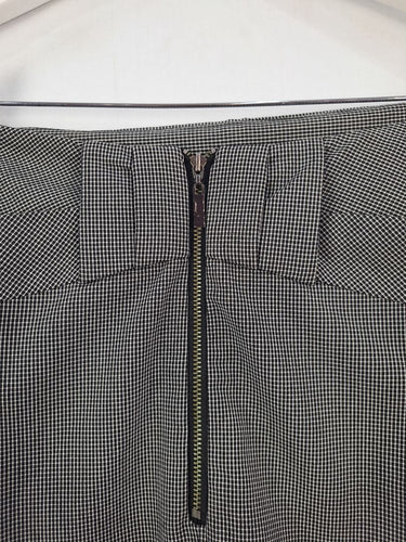 Second-Hand - Cue Mini Check Bow Back Skirt Size 8 - SwapUp