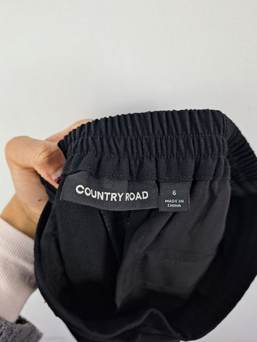Second-Hand - Country Road Drawstring Classic Tapered Pants Size 6 - SwapUp