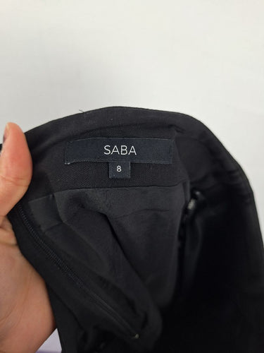 Second-Hand - Saba Top Pocket Onyx Midi Skirt Size 8 - SwapUp