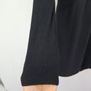 Second-Hand - Witchery Knitted Top Black Midi Dress Size 8 - SwapUp