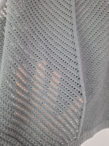 Second-Hand - Witchery Cotton Crochet Racer Tank Top Size S - SwapUp