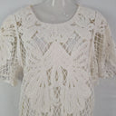Second-Hand - Witchery White Beachy Crochet Mini Dress Size 10 - SwapUp