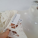 Second-Hand - Witchery White Beachy Crochet Mini Dress Size 10 - SwapUp