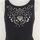 Second-Hand - Angel Biba Indie Laser Cut Out Skater Dress Size 10 - SwapUp
