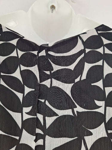 Second-Hand - Conspiracy Leafy Chiffon Ruffle Dress Size 14 - SwapUp