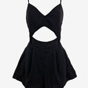 Second-Hand - Rumor Boutique Diamond Cut Out Mini Playsuit Size 6 - SwapUp