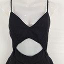 Second-Hand - Rumor Boutique Diamond Cut Out Mini Playsuit Size 6 - SwapUp