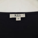 Second-Hand - M.E.L Geo Silk Patterned Top Size 12 - SwapUp