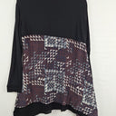 Second-Hand - M.E.L Geo Silk Patterned Top Size 12 - SwapUp