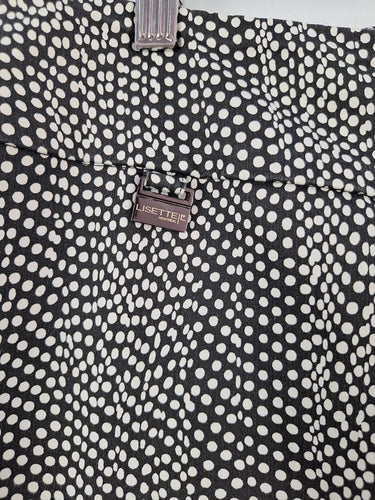 Second-Hand - Lisette-L Speckled Spot Tapered Everyday Pants Size 18 - SwapUp