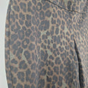 Second-Hand - Up! Dark Leopard Staggered Hem Pants Size 12 - SwapUp
