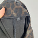 Second-Hand - Up! Dark Leopard Staggered Hem Pants Size 12 - SwapUp