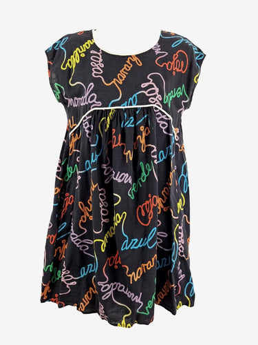 Gorman Multi-Colour Rope Baby Doll Dress Size 6