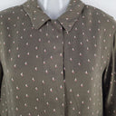 Second-Hand - Hobbs Olive Boat Shirt Dress Size 8 - SwapUp