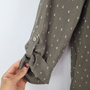 Second-Hand - Hobbs Olive Boat Shirt Dress Size 8 - SwapUp